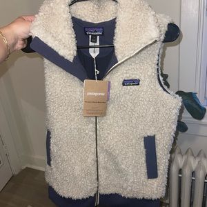 Brand new Patagonia fur vest with tags